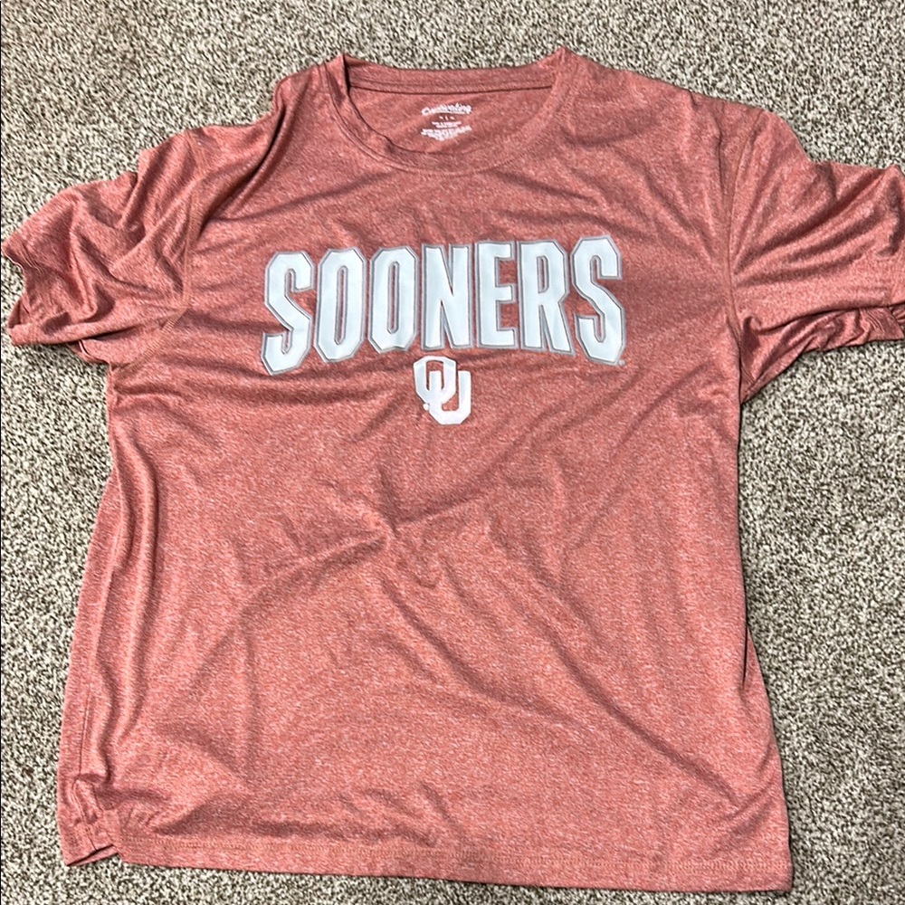 Colosseum Women's Red Sooners Short Sleeve Tee